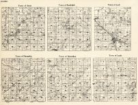 Columbia County - Scott, Randolph, Lodi, Hampden, Marcellon, Leeds, Wisconsin State Atlas 1930c